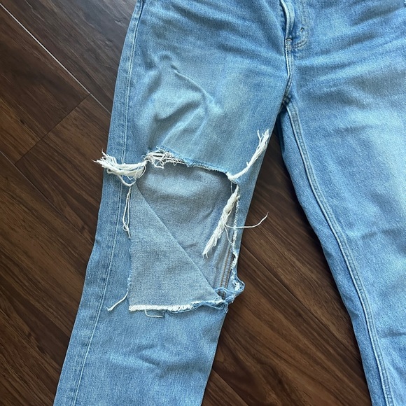Abercrombie 90s Ultra High Rise Straight Jeans - Picture 6 of 6